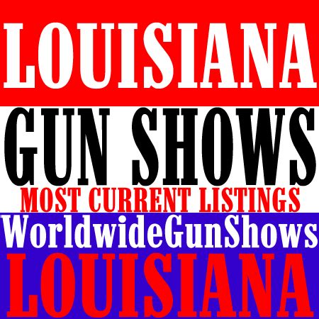 Gunshow new orleans. March 16-17, 2024 Kenner Gun Show / New Orleans Area Gun Show presented by Great Southern Gun & Knife Shows, L.L.C. March 16-17, 2024 at the Pontchartrain Center located at 4545 Williams Blvd in Kenner, Louisiana 70065. Kenner Gun Show Hours are Saturday March 16 from 9am to 5pm and Sunday March 17 from 10am to 5pm. Gun Show Admission $10. 
