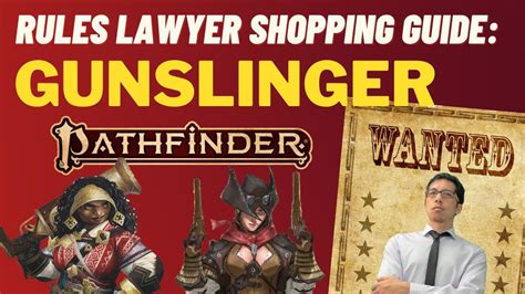 Gunslinger guide pf2e. Things To Know About Gunslinger guide pf2e. 