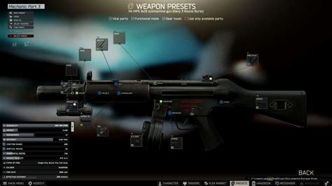 Gunsmith 3 tarkov. The Gunsmith – Part 3 quest is received from the Mechanic once players hit Level 12 in Escape from Tarkov, and is the standard introduction to the weapon system ... 