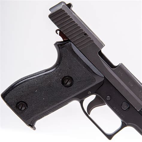 Gunsmith p6. A product of the West German pistol standards for police guns that yielded the Walther P1, P4, and P5, as well as the Sig P2 (210) and P6 (225), HK introduced their small P7 as a contender. 