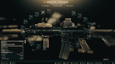 Gunsmith part 14 tarkov. Gunsmith Part 13 has a few very specific parts that can be very expensive unless you use barters to acquire them (or find them in raid). At times I see peop... 
