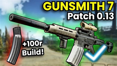 Gunsmith part7. Part 4 – Escape From Tarkov Guide. It’s time for another Gunsmith Guide to comply with the renovated task requirements. This time, Mechanic asks us to modify an M4A1 according to his will. Without further ado, let’s take a look at the quest description which pins us deeper into the Gunsmith lore. 