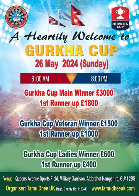 Gurkha Cup 2024 Tickets, Sun 28 May 2024 at 08:00