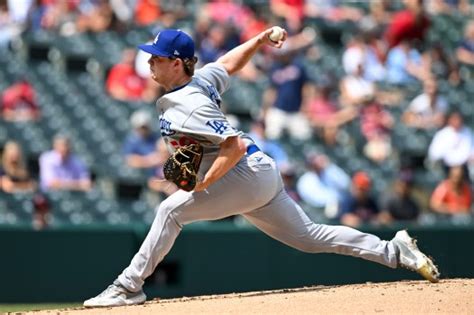 Gus Varland earns first big league win as Dodgers beat Guardians, 6-1