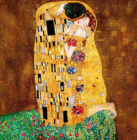 Gustav klimt the kiss painting. The Kiss, Gustav Klimt, oil on canvas, 1908. I can’t see Klimt without getting Lillium stuck in my head. To be fair that's probably one of the best openings I've ever seen. And, subsequently, one of the goriest opening scenes of that day. Someone at work told me about it and I put it on my Netflix list and got the dvd. 
