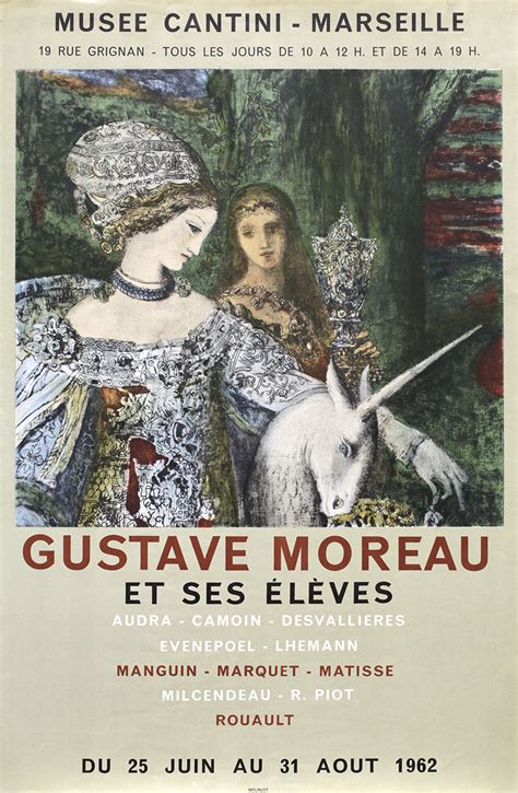 Gustave moreau et ses élèves, [exposition] 26 juin 1er septembre 1962, musée cantini marseille. - Abajo cargar oraciones que demonios por john eckhardt.