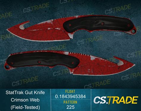 Gut Knife Crimson Web — skin on CS:GO Wiki by …