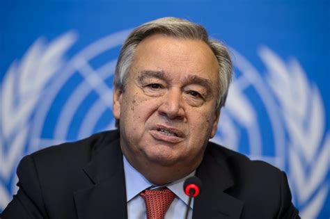 Guterres. Climate change is intensifying heatwaves, droughts, flooding, wildfires and famines, he warned, while threatening to submerge low-lying countries and cities as sea levels rise due to melting glaciers and increasingly extreme weather. The combined impact of this will be to drive yet more species to extinction, Mr. Guterres said. 