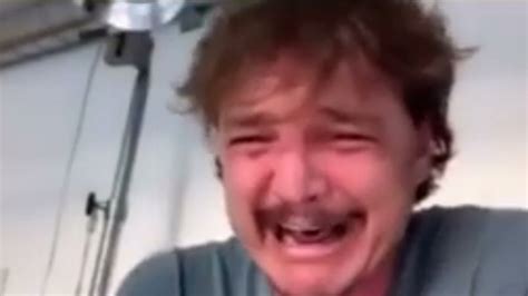Guy laughing then crying meme. Extended version of pedro pascal, crying with space song in the background.Free To Use.No need to credit me. I have a water mark with it#memes #pedropascal #... 