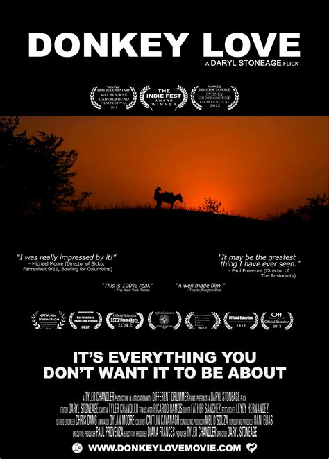 Guys banging donkeys.  An award-winning documentary that .  With Daryl Stoneage, Tyler Chandler,...