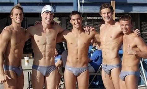 Guys in Speedos