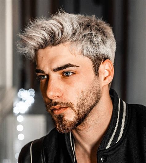 Guys with bleached hair. Jun 30, 2020 · Repeat until all your sections are covered in bleach. Go over the ends with bleach starting from the back to the sides and top. Let the bleach process for 20 to 45 minutes, according to the ... 