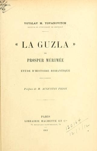 Guzla de prosper mérimée, étude d'histoire romantique [par] voyslav m. - Study guide for the connecticut administration test.