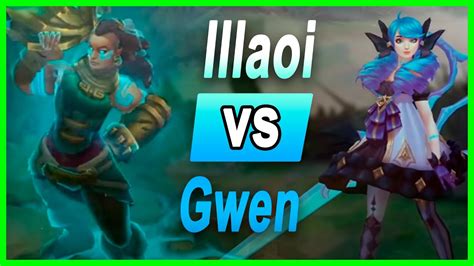 Gwen vs illaoi. Garen vs Illaoi Matchup Summary. Garen does a average job of beating Illaoi. On average, he wins a acceptable 49.9% of the time the champs battle one another in. In Garen vs Illaoi matches, Garen’s side is 0.0% more probable to gain first blood. This implies that he most likely will get first blood against Illaoi. 