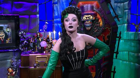 Gwengoolie - I missed last night’s episode. Rich is not "handing the reins over" to anyone. Every Spawn of Svengoolie vid has been awful: dweeb, dorks, no-talents, wannabe magicians, musicians, boring collectors. Sarah Palmer is a great addition. She's cute, campy, and "gets it." 