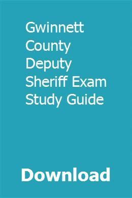 Gwinnett county deputy sheriff exam study guide. - Team fortress 2 game guide full by cris converse.
