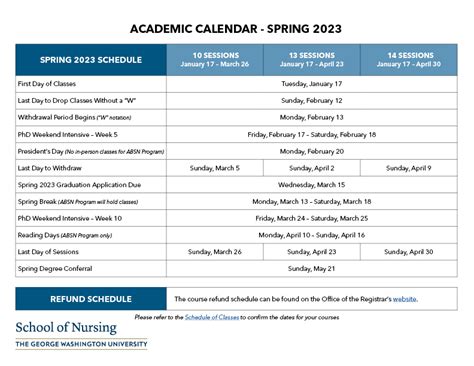 Gwu 2023 calendar. SPRING 2023 GRADUATES: Apply to Graduate After you finish registering for your final semester, be sure to apply for graduation! Instructions on how to apply can be found on the Registrar website. _____ Please reach out to [email protected] should you encounter any difficulties or have any questions. 