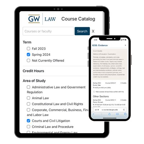  The GW Bulletin houses official program requirements for the university. You can use it to find out the courses you need to take to complete your degree. However, we want to help you navigate the course selection process, so we have provided more detailed descriptions of what each course entails that you can use as a resource while planning your course schedule. . 