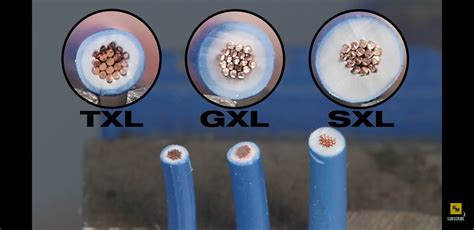 GXL Wire is frequently found in engine compartments, trucks, tractors, boats, buses, and general applications where high durability coupled with high heat resistance is a requirement . Recommended temperature range for GXL: -40C to +125C. Recommended voltage: 50V Maximum. GXL Wire also meets Chrysler (MS-8900) and Ford (M1L-85B) specifications. 