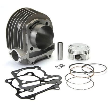 Gy6 171cc big bore kit top speed. DROWsports Taida GY6 232cc kit is the biggest baddest motor you can build using a GY6 platform. “Taida 232cc Parts” has all the major components to assemble a complete GY6 232cc motor. We recommend everything in this group as a minimum to convert a stock GY6 150 to big bore 232cc GY6. Taida Watercool 67mm Big Bore Cylinder is also an ... 