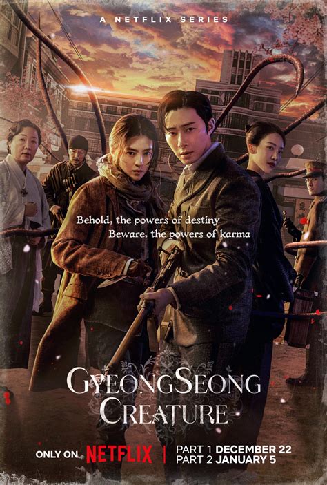 Gyeongseong creature wiki. Jan 8, 2024 · Plot Synopsis by AsianWiki Staff ©. Set in the year 2024 in Seoul, South Korea, Ho-Jae ( Park Seo-Jun ), who strongly resembles Jang Tae-Sang, and Yoon Chae-Ok ( Han So-Hee) meet each other. They dig into the story of their unfinished relationship, fate, and their past from Gyeongseong. 