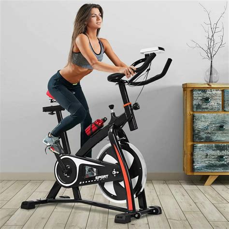 Gym bicycle. Dec 22, 2020 ... Seat Height ... With your feet flat on the ground, stand next to your bike and adjust the seat so that it's about even with your hipbone. "Put ... 