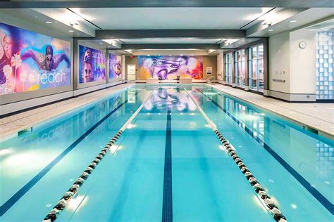 Gym pool. Use our large 5-lane climate-controlled indoors pool to take your aerobic workout to a whole new level. Learn more about our pool and how to use it. 