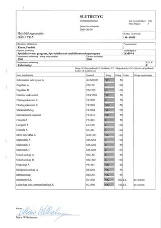 Gymnasiebetyg bankid
