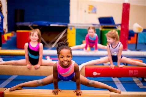 Gymnastic classes. This is a beginning class designed to teach the basic fundamental skills of gymnastics for students who have little or no previous experience in the sport. All classes below have a 6:1 Student: Coach Ratio. L1A – Ages 6 & 7 years old. L1B – Ages 8 & 9 years old. L1C – Ages 10 to 14 years old. 