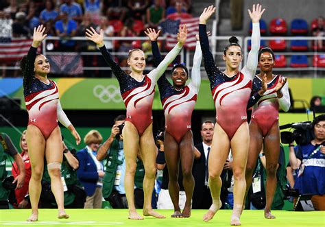 Gymnastics usa. Oct 5, 2023 · The 26-year-old Biles, who made her return to elite gymnastics just two months, ago helped carry Team USA to a record-breaking gold medal at the world championships in Antwerp, Belgium on Wednesday. 