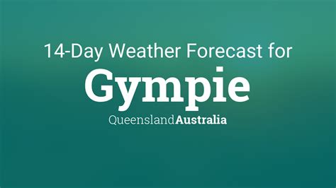 Gympie, Queensland, Australia 14 day weather forecast …