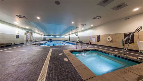 Gyms with hot tubs. 