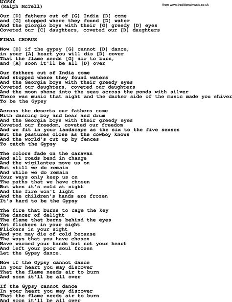 Gypsy lyrics. Things To Know About Gypsy lyrics. 