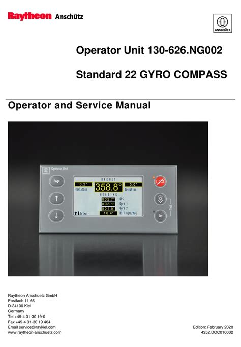 Gyro compass standard 22 service manual. - A vakok és gyengénlátók érdekvédelmének 60 éve.
