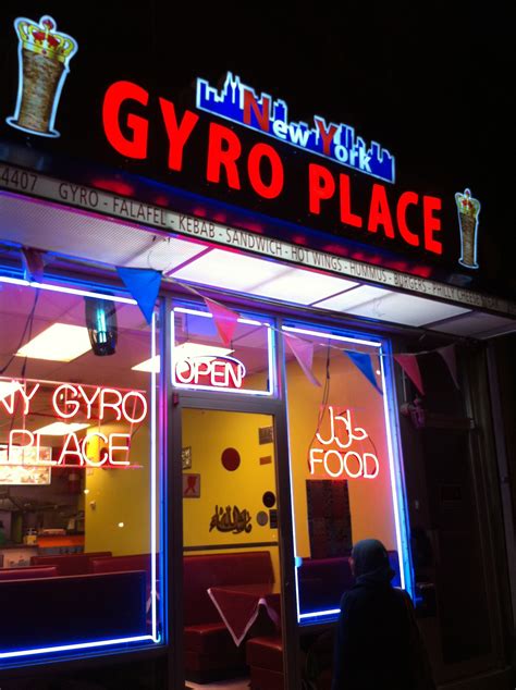 Gyro place. Good little gyro place. Food was flavorful and the gyro lamb was moist. The hot sauce was absolutely delish. I wanted to drink it and skipped the ketchup to dip my fries in it! Service was friendly and the food took about 15 minutes but was served piping hot. The restaurant was clean and simple. I'll be back! 