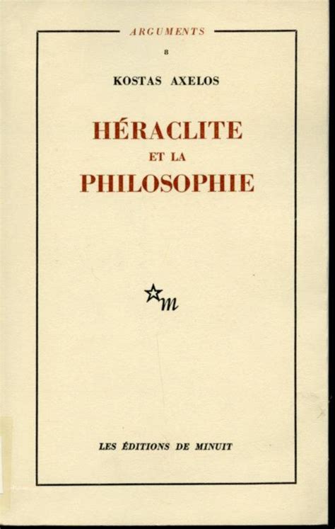 Héraclite et la philosophie ; la première saisei de l'être en devenir de la totalité. - Visuelt miljø 1. lys og bevegelse..