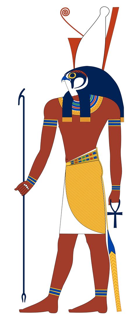 Hórus. Horus – ancient Egyptian god of kingship and the sky – was usually depicted as a falcon or a man with a flacon head. It is believed that Horus was born to Isis, the Egyptian mother … 