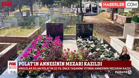 Hırsızlar, Dilan Polat’ın annesinin mezarını açmaya çalıştı