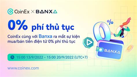 Hướng dẫn giao dịch crypto miễn phí trên CoinEx thông qua Banxa