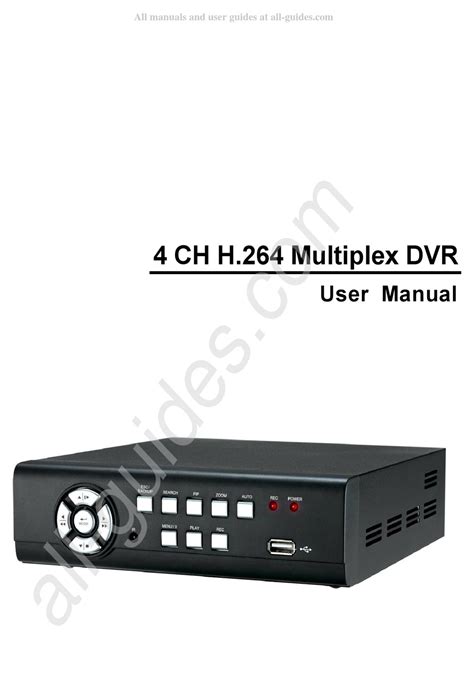 H 264 4 channel dvr manual. - Terex posi track pt30 track loader master part manual.