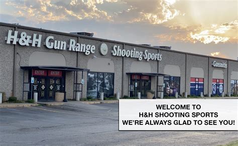 H and h gun range. H&H Shooting Sports is Oklahoma’s Headquarters for Guns & Gear. We have the largest selection of firearms in the state. We offer classes and private shooting lessons for every skill level. The range at H&H features 42 indoor firearm shooting lanes and 19 indoor archery lanes, making it the largest in Oklahoma. 