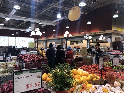 A spokesperson for H Mart says the main area of the food court will open all its zones by summer. Few H Mart locations in New York City have an attached food hall. …. 