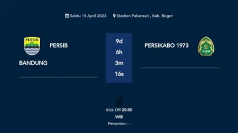 H-1 Persib dan Persikabo 1973, Lihat Nih Perbandingan Kekuatan …