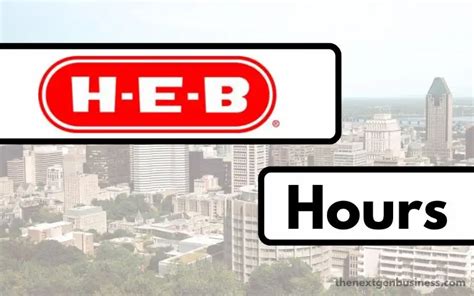 HEB Hours & Locations - Overview of all hours of operation today, on weekdays and for Saturday's and Sunday's. Find a local HEB near you in the HEB branch locator, Browse …. 