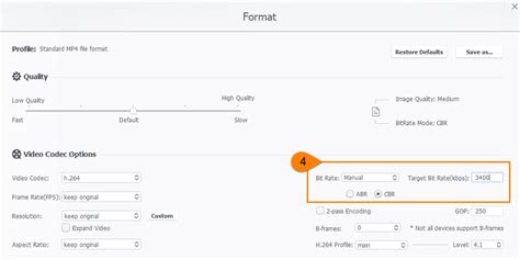 H.264 best standard bitrate setting for render - Creative COW - balustradellc