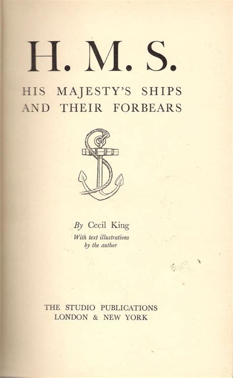 H.M.S. - His Majesty