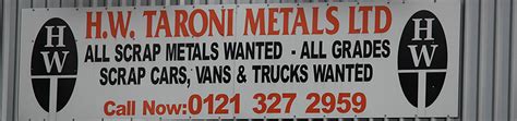 H.W Taroni Metals LTD - Home Facebook