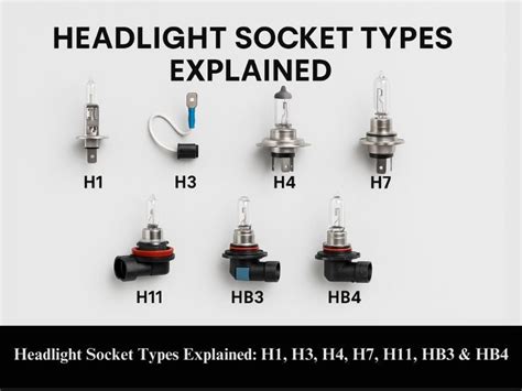 H1 socket.  Type: Bulb Socket Holder.  This lighting position uses the H1 socket.  Thi...