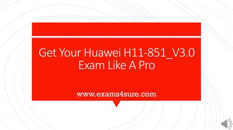 H11-851_V3.0 Exam Fragen