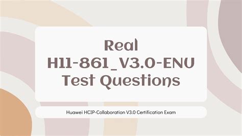 H11-861_V3.0 Online Tests